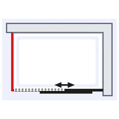 Schulte Schiebetür Inkl Seitenwand Toura Türanschlag Rechts 80 X 120 Cm 7 Schulte Schiebetür Inkl Seitenwand Toura Türanschlag Rechts 80 X 120 Cm - Image 5