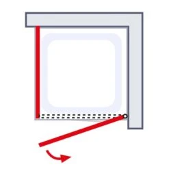 Schulte ExpressPlus Drehtür Seitenwand Mit Duschwanne AlexaStyle2.0 80 X 80 11 Schulte ExpressPlus Drehtür Seitenwand Mit Duschwanne AlexaStyle2.0 80 X 80 -Badkomfort Verkauf 060991064418 2053 064418 6