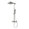 Schulte ExpressPlus Duschsystem Rain Classic Mit Thermostat Kopfbrause Eckig -Badkomfort Verkauf 060991064517 2053 064517 2