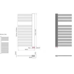 Schulte ExpressPlus Design-Heizkörper Bologna 690 W Alpinweiß Version Rechts 10 Schulte ExpressPlus Design-Heizkörper Bologna 690 W Alpinweiß Version Rechts -Badkomfort Verkauf 110490 4081 4