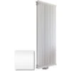 Schulte Design-Heizkörper Kiel PowerPack Mit Mittenanschluss 2.026 W Pearl-Weiß -Badkomfort Verkauf 172094 2053 1