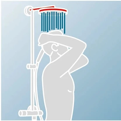 Schulte Duschsystem Rain Classic Mit Thermostat Black Style Rund 8 Schulte Duschsystem Rain Classic Mit Thermostat Black Style Rund - Image 6