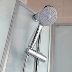 Schulte Komplettduschkabine Korfu II Mit Boiler Pumpe Alu-Natur Hellgrün -Badkomfort Verkauf 32020 2053 4060991009983 7