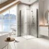 Schulte Eckeinstieg Mit Drehfalttür Garant Echtglas Chrom-Optik 90 Cm X 90 Cm 2 Schulte Eckeinstieg Mit Drehfalttür Garant Echtglas Chrom-Optik 90 Cm X 90 Cm -Badkomfort Verkauf 32020 2053 4060991033902 1
