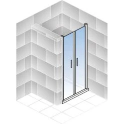 Schulte ExpressPlus Pendeltür In Nische AlexaStyle2.0 Alunatur 90x192cm 11 Schulte ExpressPlus Pendeltür In Nische AlexaStyle2.0 Alunatur 90x192cm -Badkomfort Verkauf 32020 2053 4060991037580 5