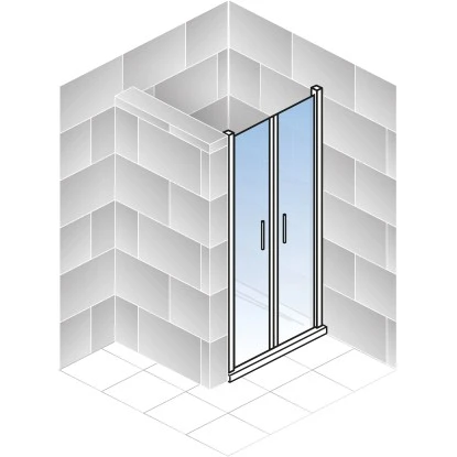 Schulte ExpressPlus Pendeltür In Nische AlexaStyle2.0 Alunatur 90x192cm 6 Schulte ExpressPlus Pendeltür In Nische AlexaStyle2.0 Alunatur 90x192cm - Image 4