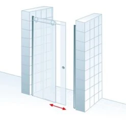 Schulte ExpressPlus Gleittür In Nische MasterClass Links Chromoptik 120x200cm 8 Schulte ExpressPlus Gleittür In Nische MasterClass Links Chromoptik 120x200cm -Badkomfort Verkauf 32020 2053 4060991038440 5