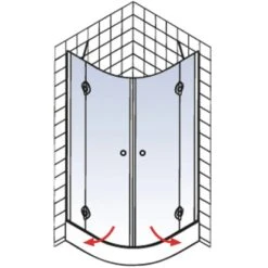 Schulte Runddusche Youngline Chromoptik Depoli Light 192 Cm X 90 Cm X 90 Cm. Rad 14 Schulte Runddusche Youngline Chromoptik Depoli Light 192 Cm X 90 Cm X 90 Cm. Rad -Badkomfort Verkauf 4037563122555 5