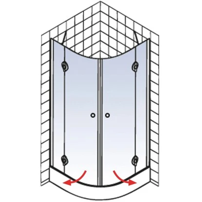 Schulte Runddusche Youngline Chromoptik Depoli Light 192 Cm X 90 Cm X 90 Cm. Rad 8 Schulte Runddusche Youngline Chromoptik Depoli Light 192 Cm X 90 Cm X 90 Cm. Rad - Image 6
