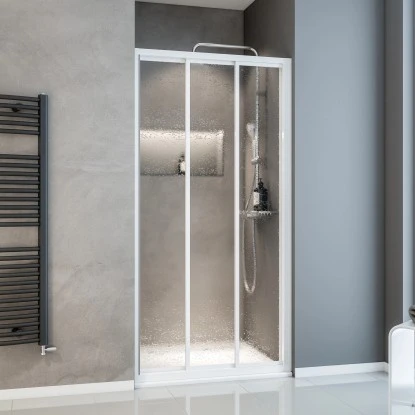 Schulte Sunny Gleittür In Nische 80 X 175 Cm Weiß 3 Schulte Sunny Gleittür In Nische 80 X 175 Cm Weiß