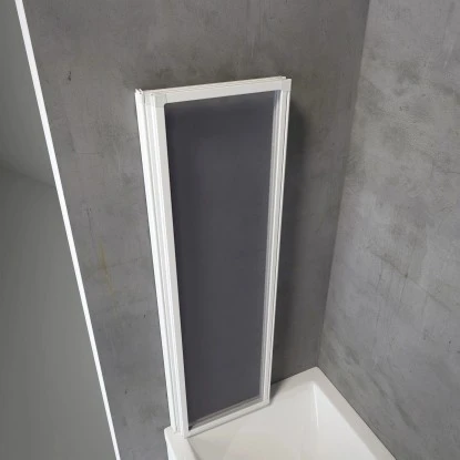 Schulte Badewannenaufsatz Einfaltbar Echtglas Weiß 125 Cm X 140 Cm 4 Schulte Badewannenaufsatz Einfaltbar Echtglas Weiß 125 Cm X 140 Cm - Image 2