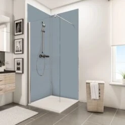 Schulte DecoDesign Duschrückwand Set Ecke Dekor Hellgrau 7 Schulte DecoDesign Duschrückwand Set Ecke Dekor Hellgrau -Badkomfort Verkauf 4060991007484 2053 7