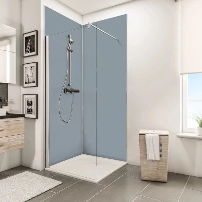 Schulte DecoDesign Duschrückwand Set Ecke Dekor Hellgrau 5 Schulte DecoDesign Duschrückwand Set Ecke Dekor Hellgrau - Image 3