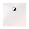 Schulte Duschwanne Quadrat Alpinweiß Inkl. Füße & Ablauf 120 X 120cm