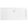 Schulte Duschwanne Rechteck Extra-flach Alpinweiß Inkl.Füße & Ablauf 75 X 160 Cm