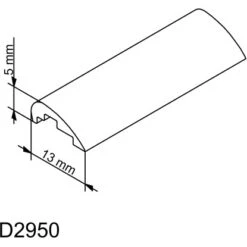 Schulte Wasserleiste Gerade Inkl. Endkappen MasterClass, Garant Und Sunny -Badkomfort Verkauf 4060991015212 2053 6