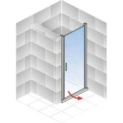 Schulte Drehtür In Nische Alexa Style 2.0 Dekor Liane 80 Cm X 192 Cm 14 Schulte Drehtür In Nische Alexa Style 2.0 Dekor Liane 80 Cm X 192 Cm -Badkomfort Verkauf 4060991015991 2053 5