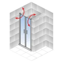 Schulte Alexa Style 2.0 Pendeltür In Nische 90 X 192 Cm 11 Schulte Alexa Style 2.0 Pendeltür In Nische 90 X 192 Cm -Badkomfort Verkauf 4060991018565 5