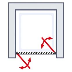 Schulte Alexa Style 2.0 Pendeltür In Nische 90 X 192 Cm 12 Schulte Alexa Style 2.0 Pendeltür In Nische 90 X 192 Cm -Badkomfort Verkauf 4060991018565 6