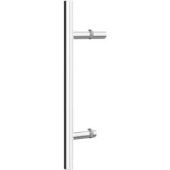 Schulte Pendeltür Als U-Kabine Alexa Style 2.0 Alu-Natur 192 Cm X 80 Cm -Badkomfort Verkauf 4060991018633 2053 AI 01