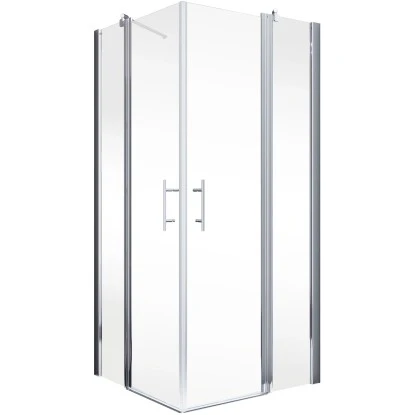 Schulte Eckeinstieg Mit Drehtür Alexa Style 2.0 Chromoptik BxHxT 90x90x192 Cm 4 Schulte Eckeinstieg Mit Drehtür Alexa Style 2.0 Chromoptik BxHxT 90x90x192 Cm - Image 2