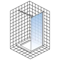 Schulte Alexa Style 2.0 Duschwand Walk In 90 X 190 Cm 8 Schulte Alexa Style 2.0 Duschwand Walk In 90 X 190 Cm -Badkomfort Verkauf 4060991020179 5