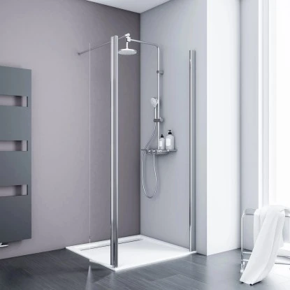Schulte AlexaStyle 2.0 Duschwand Walk In Mit Bewegl. Element 80 X 30 X 190 Cm 3 Schulte AlexaStyle 2.0 Duschwand Walk In Mit Bewegl. Element 80 X 30 X 190 Cm