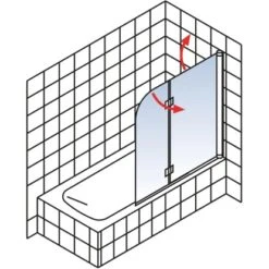 Schulte Badewannenaufsatz Alu Natur 140x112 Cm -Badkomfort Verkauf 4060991020919 2053 4