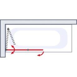 Schulte Badewannenaufsatz Alu Natur 140x112 Cm -Badkomfort Verkauf 4060991020919 2053 5