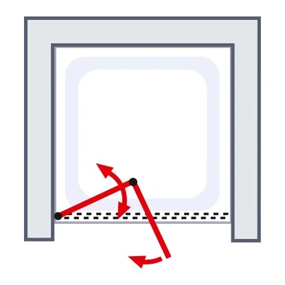 Schulte Garant Drehfalttür In Nische 80 X 200 Cm Anschlag Rechts 7 Schulte Garant Drehfalttür In Nische 80 X 200 Cm Anschlag Rechts - Image 5