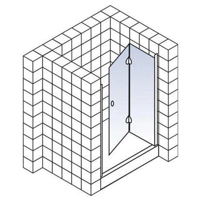 Schulte Garant Drehfalttür In Nische 80 X 200 Cm Anschlag Rechts 8 Schulte Garant Drehfalttür In Nische 80 X 200 Cm Anschlag Rechts - Image 6