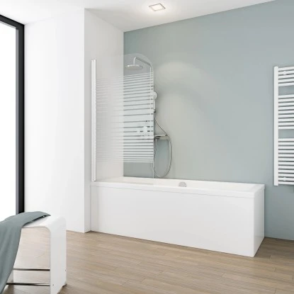 Schulte ExpressPlus Badewannenaufsatz Komfort 1-tlg. Querstreifen 140x80cm 3 Schulte ExpressPlus Badewannenaufsatz Komfort 1-tlg. Querstreifen 140x80cm