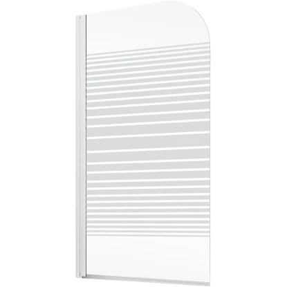 Schulte ExpressPlus Badewannenaufsatz Komfort 1-tlg. Querstreifen 140x80cm 4 Schulte ExpressPlus Badewannenaufsatz Komfort 1-tlg. Querstreifen 140x80cm - Image 2