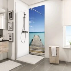 Schulte ExpressPlus Duschrückwand DecoDesign Foto Steg Malediven 210 X 90 Cm 8 Schulte ExpressPlus Duschrückwand DecoDesign Foto Steg Malediven 210 X 90 Cm -Badkomfort Verkauf 4060991036705 2053 7