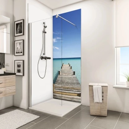 Schulte ExpressPlus Duschrückwand DecoDesign Foto Steg Malediven 210 X 90 Cm 5 Schulte ExpressPlus Duschrückwand DecoDesign Foto Steg Malediven 210 X 90 Cm - Image 3