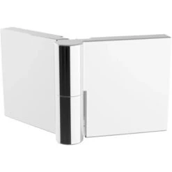 Schulte ExpressPlus Drehfalttür Eckeinstieg AlexaStyle2.0 Alu Natur Klar 80cm -Badkomfort Verkauf 4060991037764 2053 3