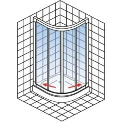Schulte ExpressPlus Runddusche Kristall/Trend Inkl. Duschwanne 80x80cm 14 Schulte ExpressPlus Runddusche Kristall/Trend Inkl. Duschwanne 80x80cm -Badkomfort Verkauf 4060991038143 2053 5
