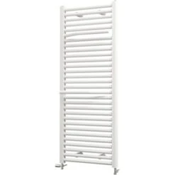 Schulte ExpressPlus Design-Heizkörper Miami Anschluss Unten 643W HxB 121,5x50cm -Badkomfort Verkauf 4060991038228 Freisteller