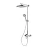 Schulte ExpressPlus Duschsystem Rain Mit Einhebelmischer Kopfbrause Eckig -Badkomfort Verkauf 4060991038822 2053 2