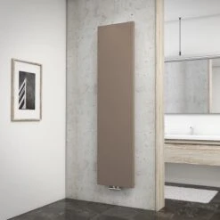 Schulte Design-Heizkörper New York Mit Mittenanschluss 771 W Café Braun