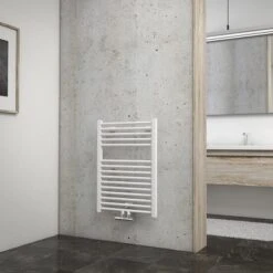 Schulte Design-Heizkörper Turbo I Mit Mittenanschluss 307 W Alpinweiß