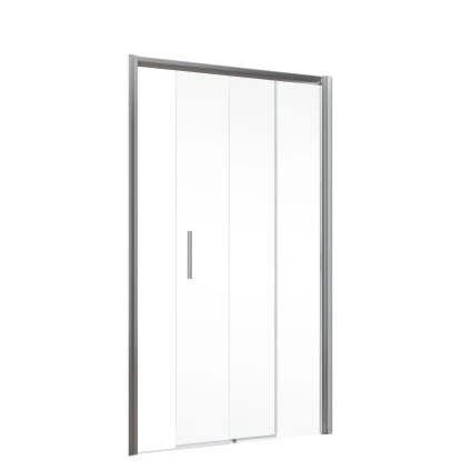 Schulte Schiebetür Mit Seitenwand Kristall/Trend Chromopt. Klar Hell 200x140cm 4 Schulte Schiebetür Mit Seitenwand Kristall/Trend Chromopt. Klar Hell 200x140cm - Image 2