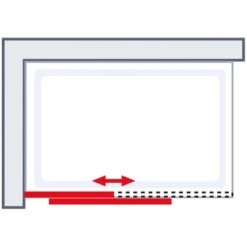 Schulte Alexa Style 2.0 Duschwand Walk In Schiebetür BlackStyle120 X 200cm 11 Schulte Alexa Style 2.0 Duschwand Walk In Schiebetür BlackStyle120 X 200cm -Badkomfort Verkauf 4060991056734 2053 6