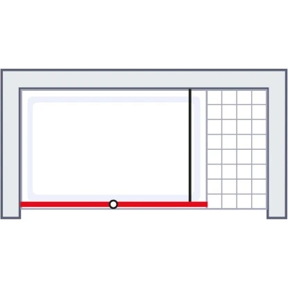 Schulte Alexa Style 2.0 Duschwand Walk In Loft 2-teilig BlackStyle 120 X 200cm 6 Schulte Alexa Style 2.0 Duschwand Walk In Loft 2-teilig BlackStyle 120 X 200cm - Image 4