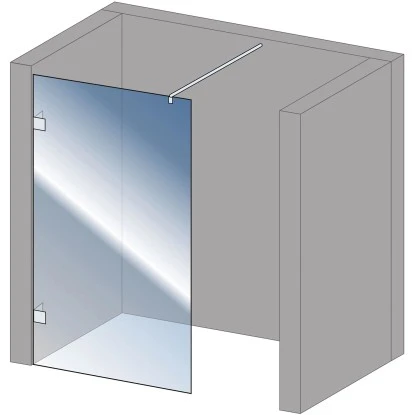 Schulte Alexa Style 2.0 Duschwand Walk In Loft 2-teilig BlackStyle 120 X 200cm 7 Schulte Alexa Style 2.0 Duschwand Walk In Loft 2-teilig BlackStyle 120 X 200cm - Image 5