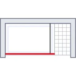 Schulte Alexa Style 2.0 Duschwand Walk In BlackStyle Atelier 1 Dekor 90 X 200cm -Badkomfort Verkauf 4060991056772 2053 6