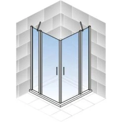 Schulte ExpressPlus Set Eckeinstieg AlexaStyle2.0 Mit Duschwanne 192x80cm 16 Schulte ExpressPlus Set Eckeinstieg AlexaStyle2.0 Mit Duschwanne 192x80cm -Badkomfort Verkauf 4060991056994 2053 5