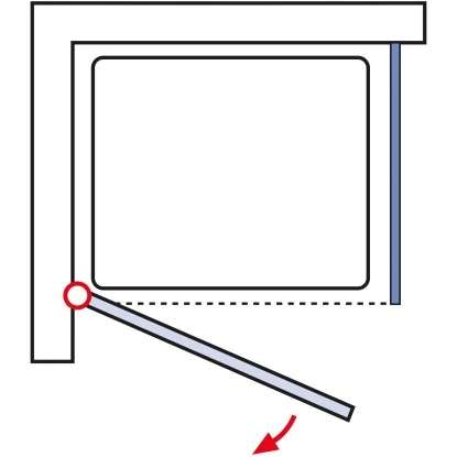 Schulte ExpressPlus Set Duschkabine Mit Drehtür AlexaStyle2.0 Mit DW 192x80cm 8 Schulte ExpressPlus Set Duschkabine Mit Drehtür AlexaStyle2.0 Mit DW 192x80cm - Image 6