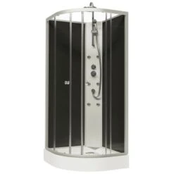 Schulte ExpressPlus Wellnesskabine Rhodos Mit Schiebetür Alu Natur 225x85x85cm 6 Schulte ExpressPlus Wellnesskabine Rhodos Mit Schiebetür Alu Natur 225x85x85cm -Badkomfort Verkauf 4060991057212 2053 2