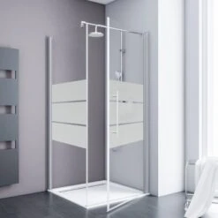 Schulte Alexa Style 2.0 Drehtür Inklusive Seitenwand 80 X 90 X 192 Cm